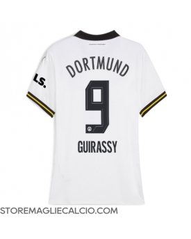 Borussia Dortmund Serhou Guirassy #9 Maglia Gara Terza Repliche 2024-25 Donna Maniche Corte